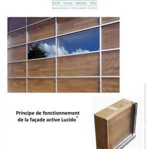 la façade Lucido - Charpente Concept