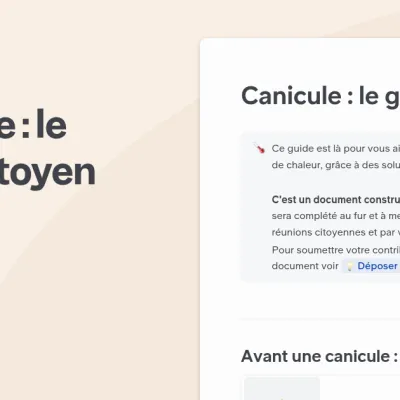 Canicule : le guide citoyen