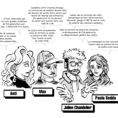 Anti-sommet de l'IA à Lille : récit d'une journée de discussions - EN CHAIR ET EN OS