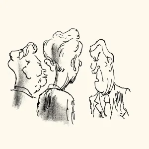 Bernard, Elon et Vincent et les larbins crétins