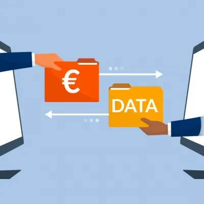Illegal data exchange between address publisher and credit ranking agency