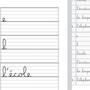 Un générateur d’exercices de graphisme pour les cahiers d’écriture
