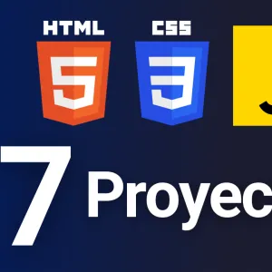 Practice HTML, CSS, and JavaScript in Spanish by Building 7 Projects