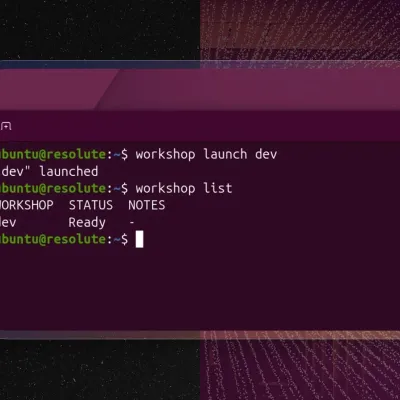 Canonical’s Workshop: sandboxed, reproducible dev environments