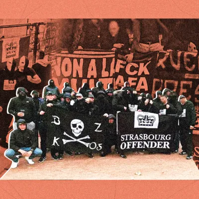 Malgré leur dissolution, les hooligans néonazis de Strasbourg Offender continuent de sévir au stade