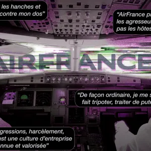 ENQUÊTE. "De façon très ordinaire, je me suis fait toucher, tripoter, insulter..." : face au harcèlement et aux agressions sexuelles, des salariées d'Air France brisent la loi du silence