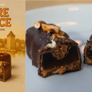 Douceur sucrée : une chocolaterie strasbourgeoise sort une barre chocolatée bretzel-Picon