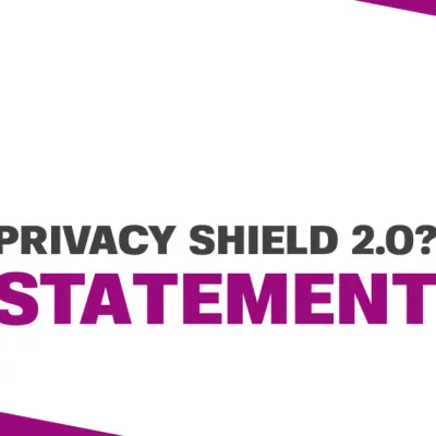 "Privacy Shield 2.0"? - First Reaction by Max Schrems