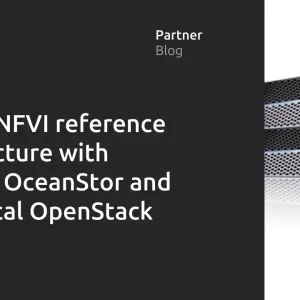 vBRAS NFVI reference architecture with Huawei OceanStor and Canonical OpenStack