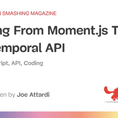 Moving From Moment.js To The JS Temporal API