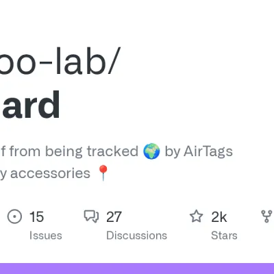 GitHub - seemoo-lab/AirGuard: Protect yourself from being tracked 🌍 by AirTags 🏷 and Find My accessories 📍