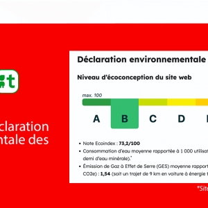 Une première étiquette de performance environnementale pour les sites web