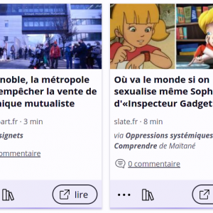 Lire à son rythme grâce au journal