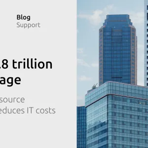 The $8.8 trillion advantage: how open source software reduces IT costs 