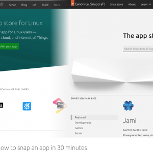 Snapcraft.io reloaded: check out the new look and feel