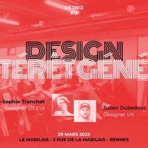 UX DEIZ #13 – Design d’intérêt général