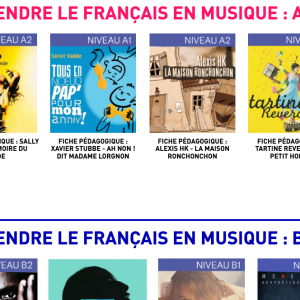 Apprendre le français en musique avec la Culturethèque