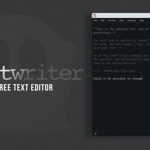 Ghostwriter is a Spookily Good Distraction Free Writing App for Linux