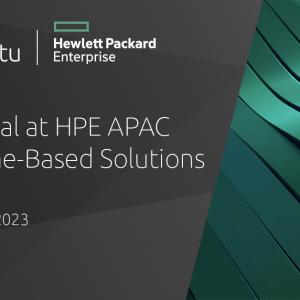 Canonical at HPE APAC Outcome-Based Solutions 2023