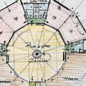 La première « maison en pétales », habitat léger et modulaire, va être construite en France