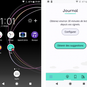 Utiliser Flus sur mobile