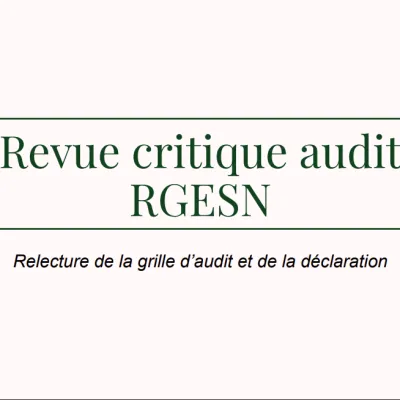 Pourquoi nous avons fait auditer notre propre déclaration RGESN
