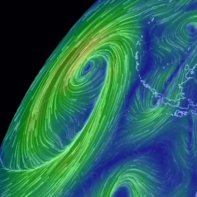 A global map of wind, weather, and ocean conditions