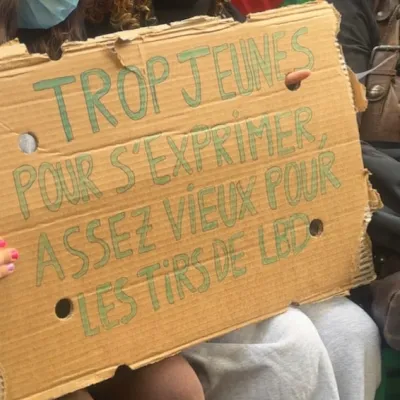Mobilisation lycéenne : un appel à la mobilisation générale et à la protection des jeunes