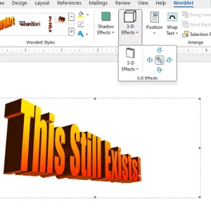 Le WordArt et l'art perdu du web primitif