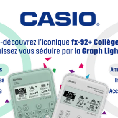 CASIO : l’accessibilité au service des sciences !