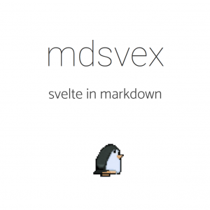mdsvex - svelte in markdown