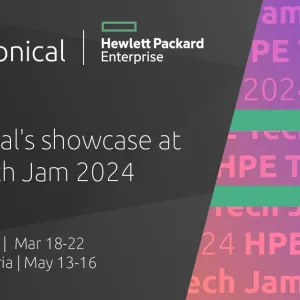 Canonical’s showcase at HPE Tech Jam 2024