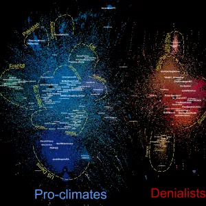 Comment les réseaux de désinformation se sont recyclés du Covid vers le climat (avec dataviz) David Chavalarias - FR (@davidchavalarias@piaille.fr)