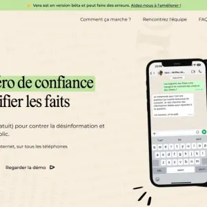 Vera, un nouvel outil à base d'IA et de fact-checking pour contrer la désinformation - Conspiracy Watch | L'Observatoire du conspirationnisme
