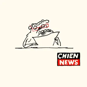 Chien News lèche Canine Le Pen