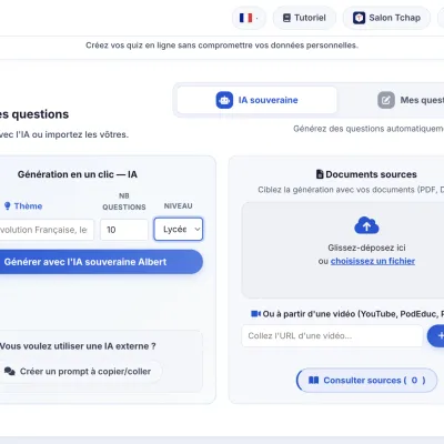 Live Quiz : des quiz interactifs en classe, avec ou sans téléphone pour les élèves