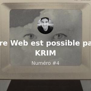 Un autre Web est possible par Tariq KRIM  n°4 (Acte I)