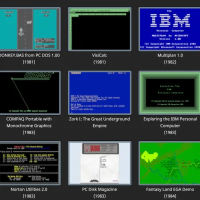 Nostalgie geek : les reconnaissez-vous ? Ces vieux PC mythiques s’exécutent dans votre navigateur