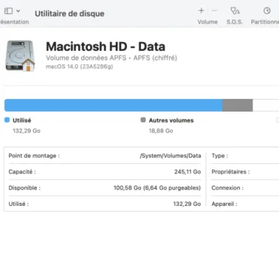 ☕️ macOS 28 ne prendra plus en charge les volumes au format HFS+ chiffré