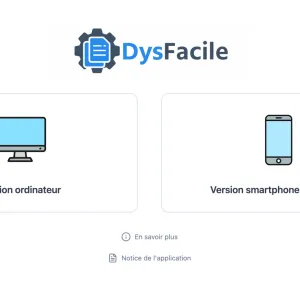 Dysfacile : Adapter un texte pour élèves DYS en quelques clics