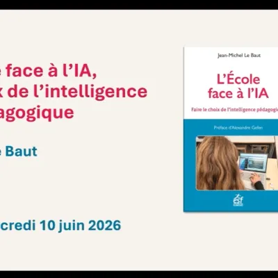 Webinaire : L’Ecole face à l’IA