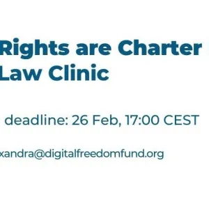 Digital rights virtual law clinic: litigation application