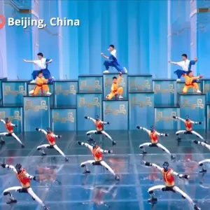 En Chine, les robots champions de kung-fu, stars de l’émission la plus regardée de la planète