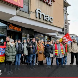 Grève express à la Fnac : "ici, on est tous précaires"