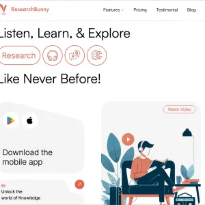 Research Bunny. La recherche scientifique dans vos écouteurs