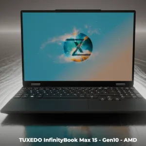 InfinityBook Max 15 : TUXEDO dévoile un portable Linux taillé pour l’IA et le jeu