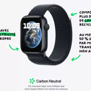 Non, la nouvelle Apple Watch n'est pas neutre en carbone