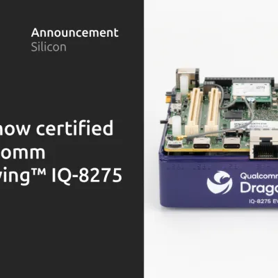 Ubuntu now certified on Qualcomm Dragonwing™ IQ-8275