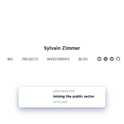 Sylvain Zimmer