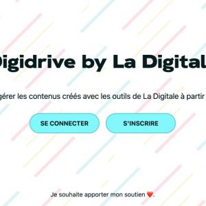 Centralisez toutes vos créations réalisées avec les outils de la Digitale dans le tout nouveau Digidrive